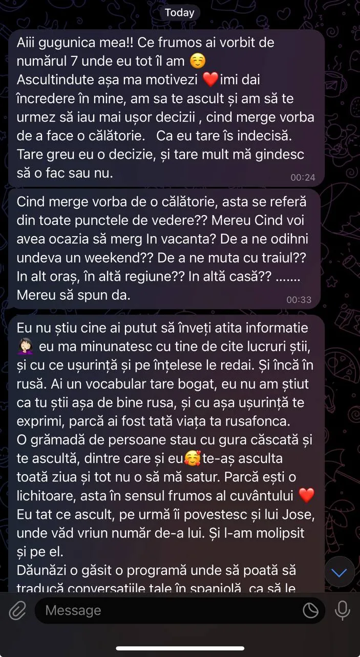 Captura recenziei reale KARMANUMBERS 46